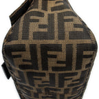 Shoulder Bag Mini Baguette Brown Zucca Canvas