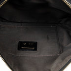 Shoulder Bag Small Chef Pocket Hobo Black Zucchino Canvas