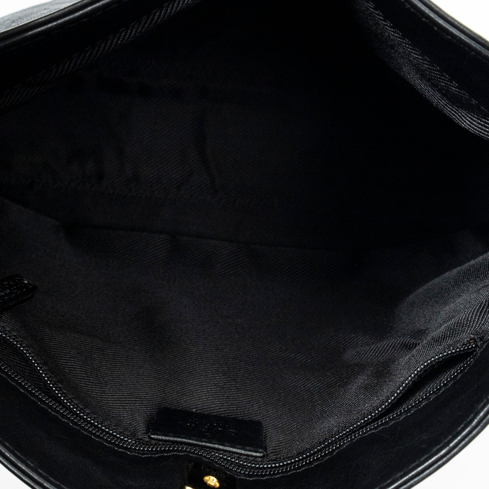 Shoulder Bag Shoulder Hobo Black Monogrammed Canvas