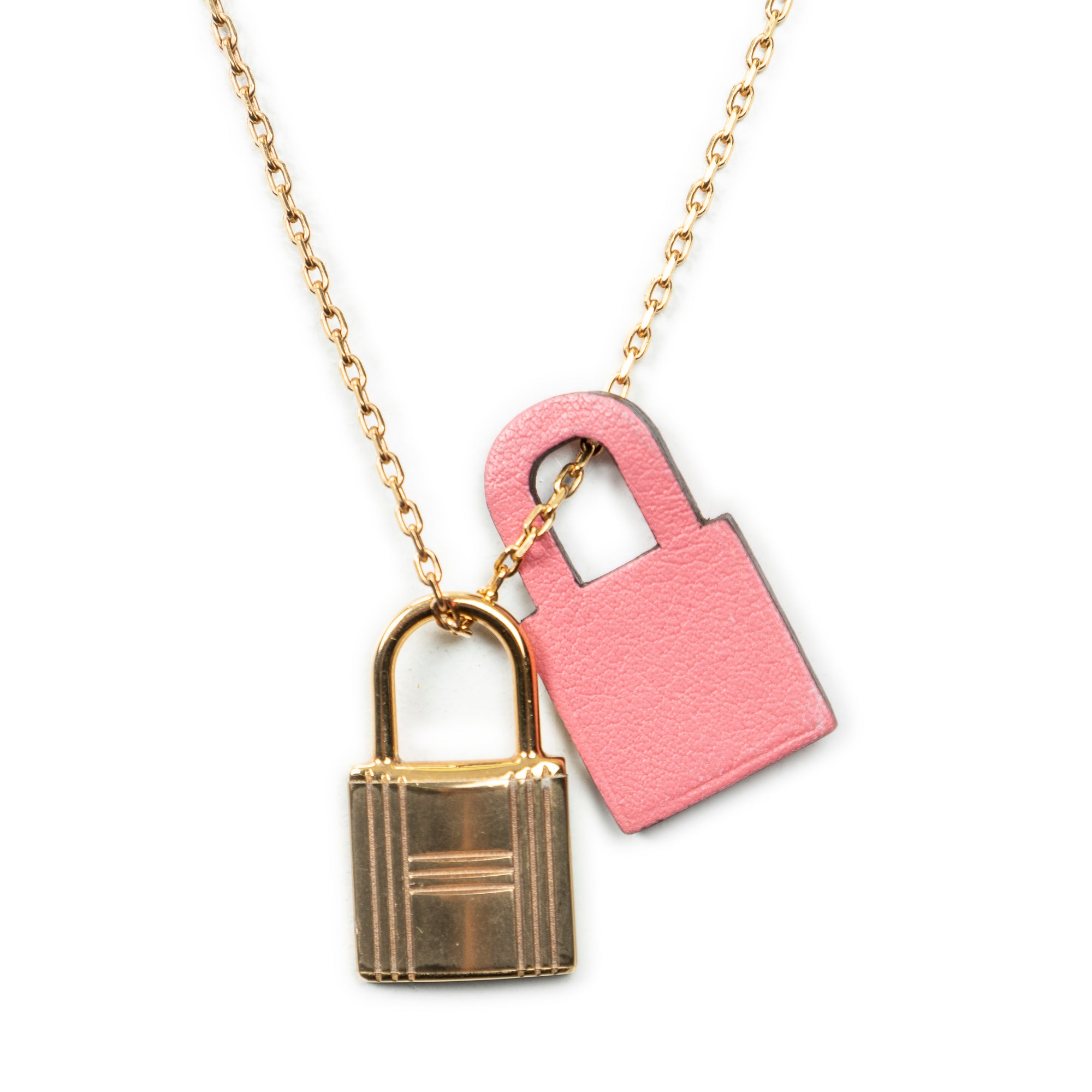 Necklace O'Kelly Pendant Necklace Pink Gold Plated