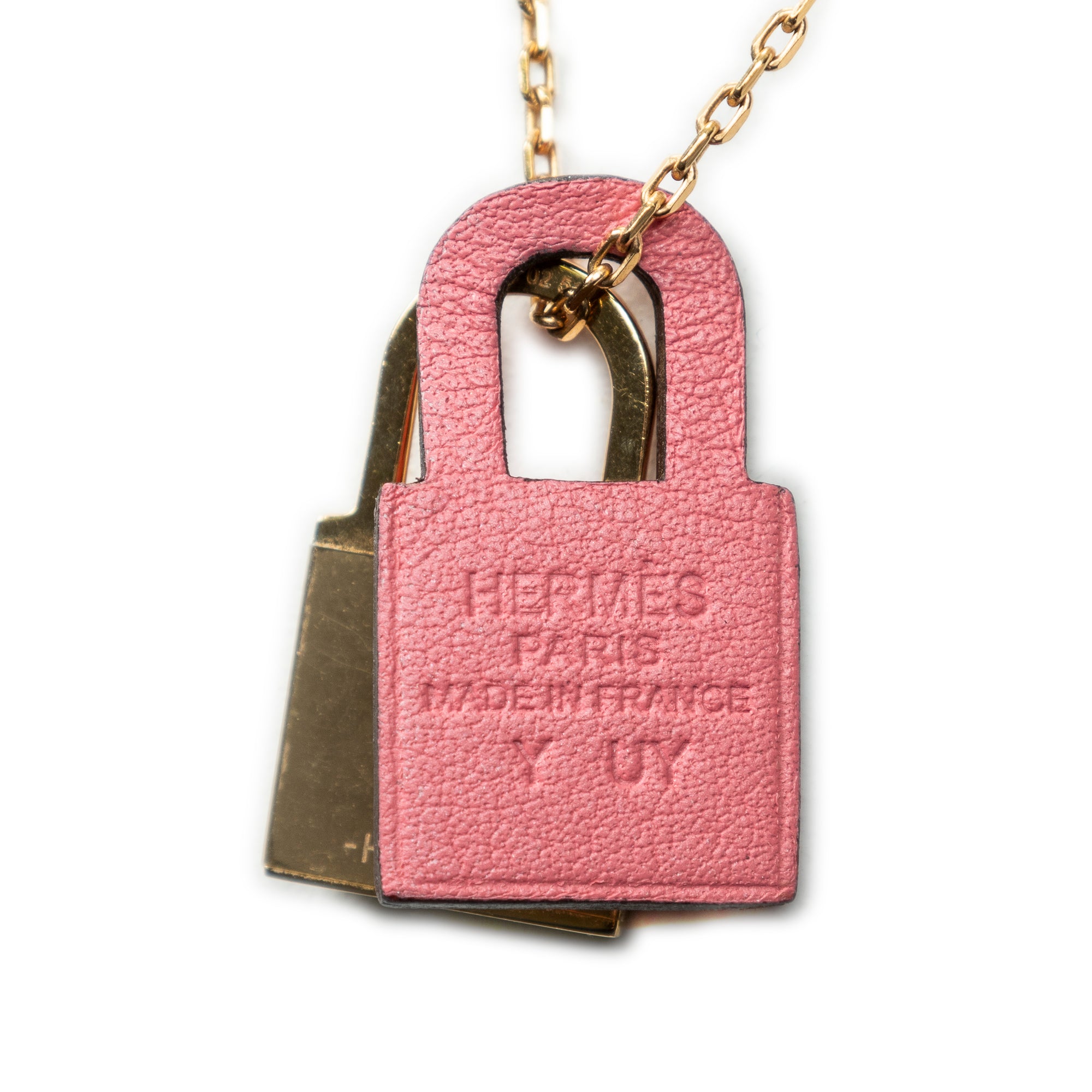 Necklace O'Kelly Pendant Necklace Pink Gold Plated