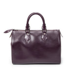 Handbag Speedy 25 Cassis Epi