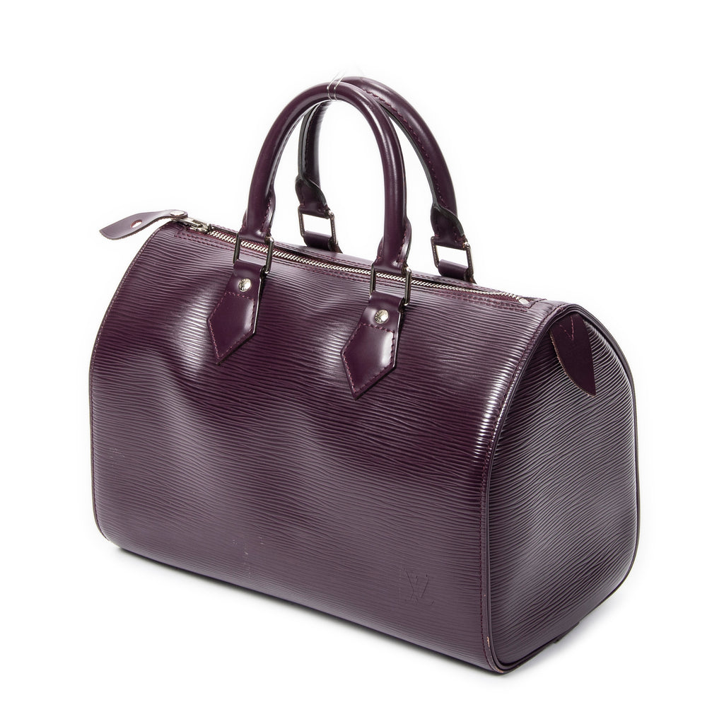 Handbag Speedy 25 Cassis Epi