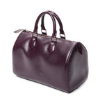 Handbag Speedy 25 Cassis Epi