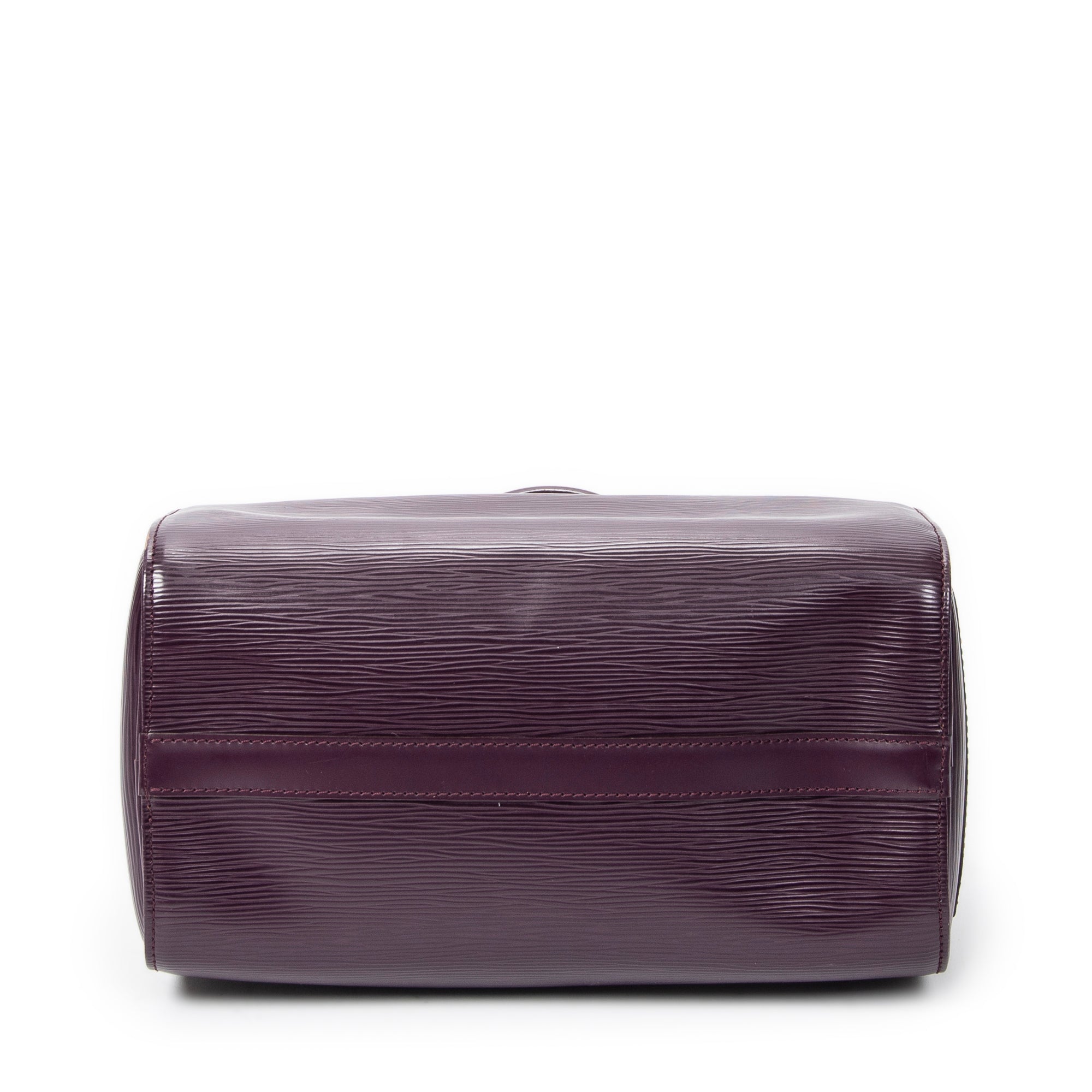 Handbag Speedy 25 Cassis Epi