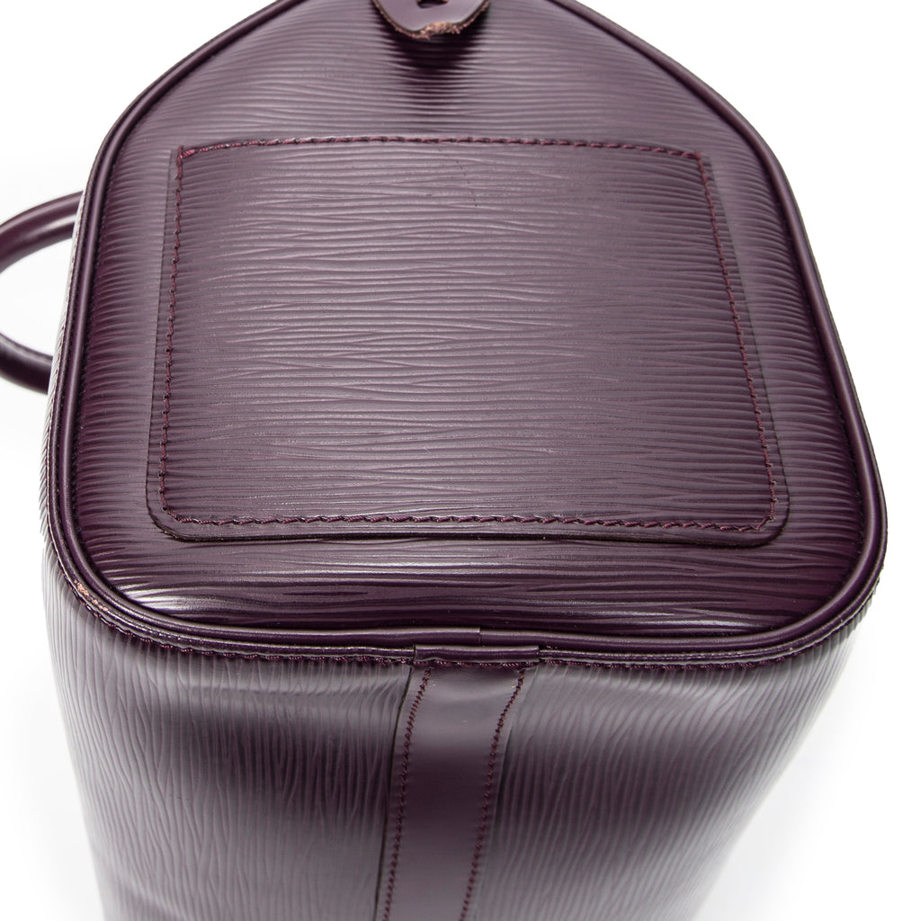 Handbag Speedy 25 Cassis Epi