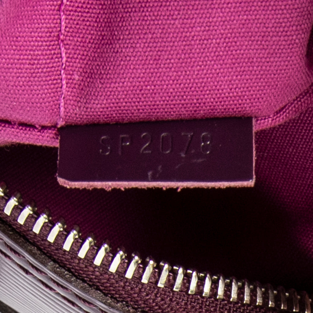 Handbag Speedy 25 Cassis Epi