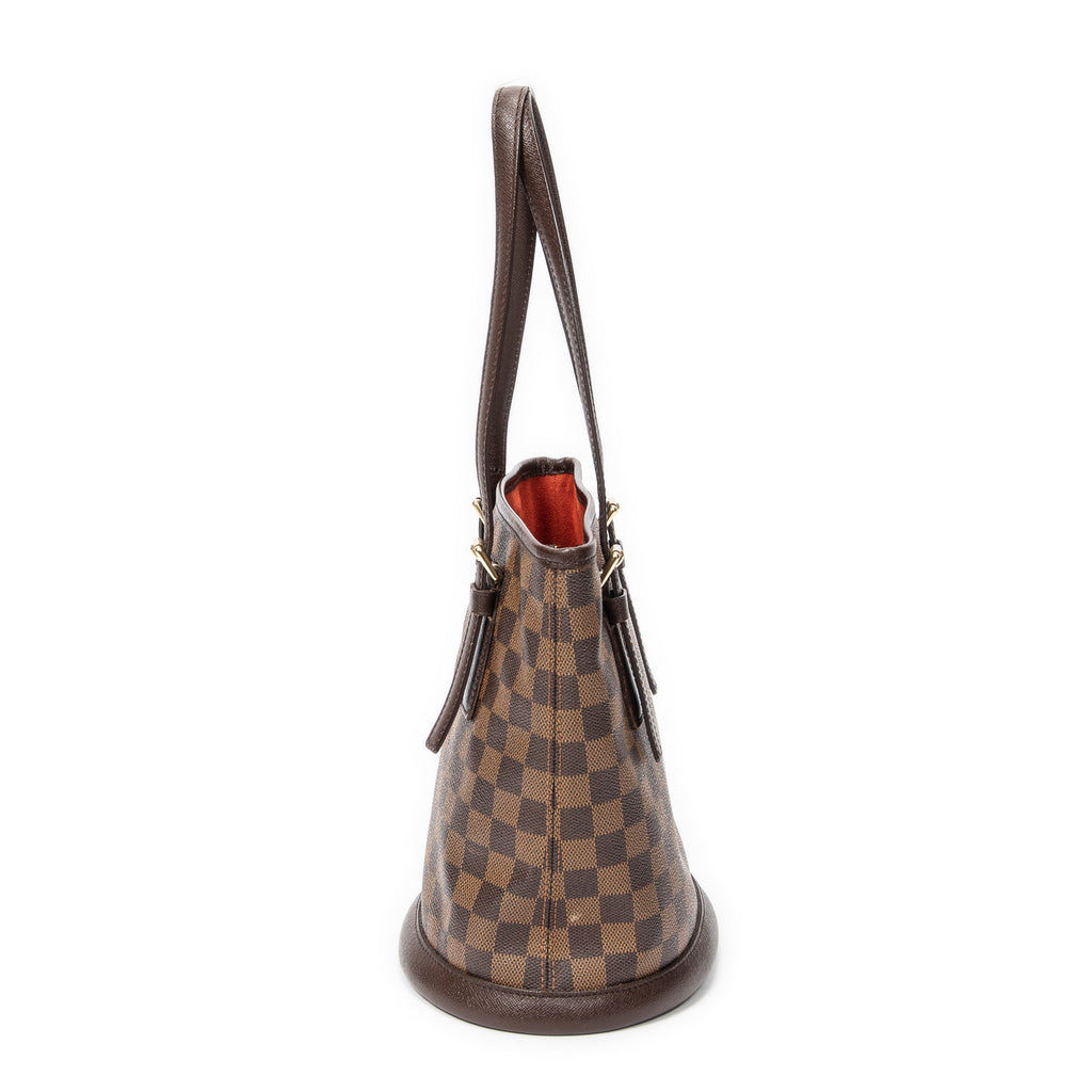 Sac à bandoulière Marais marron Damier Ebene