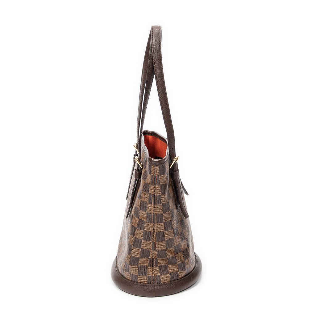 Sac à bandoulière Marais marron Damier Ebene