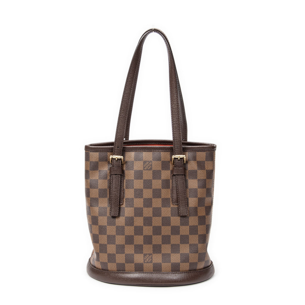 Sac à bandoulière Marais marron Damier Ebene