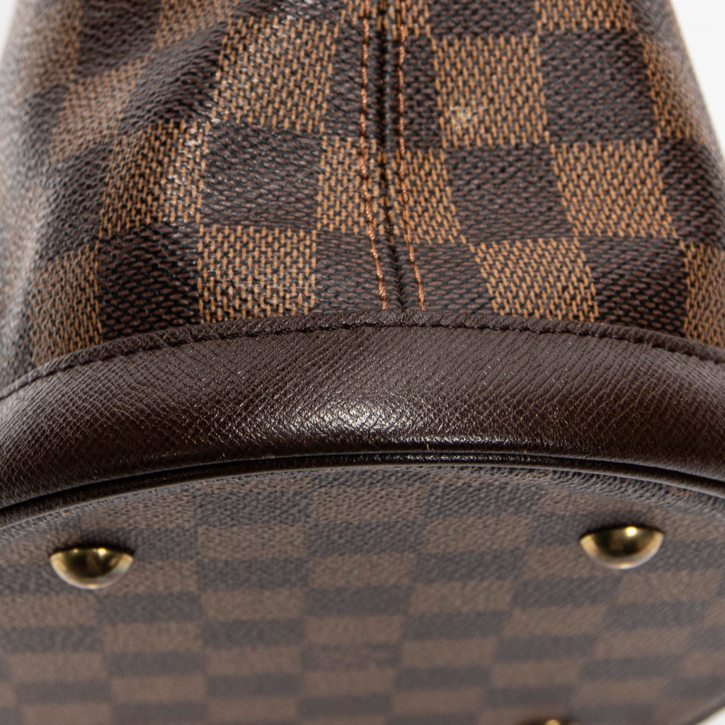 Sac à bandoulière Marais marron Damier Ebene