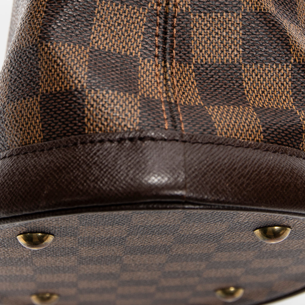 Sac à bandoulière Marais marron Damier Ebene