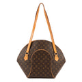 Bolso de Hombro Ellipse Shopping Lona Monogram Marrón