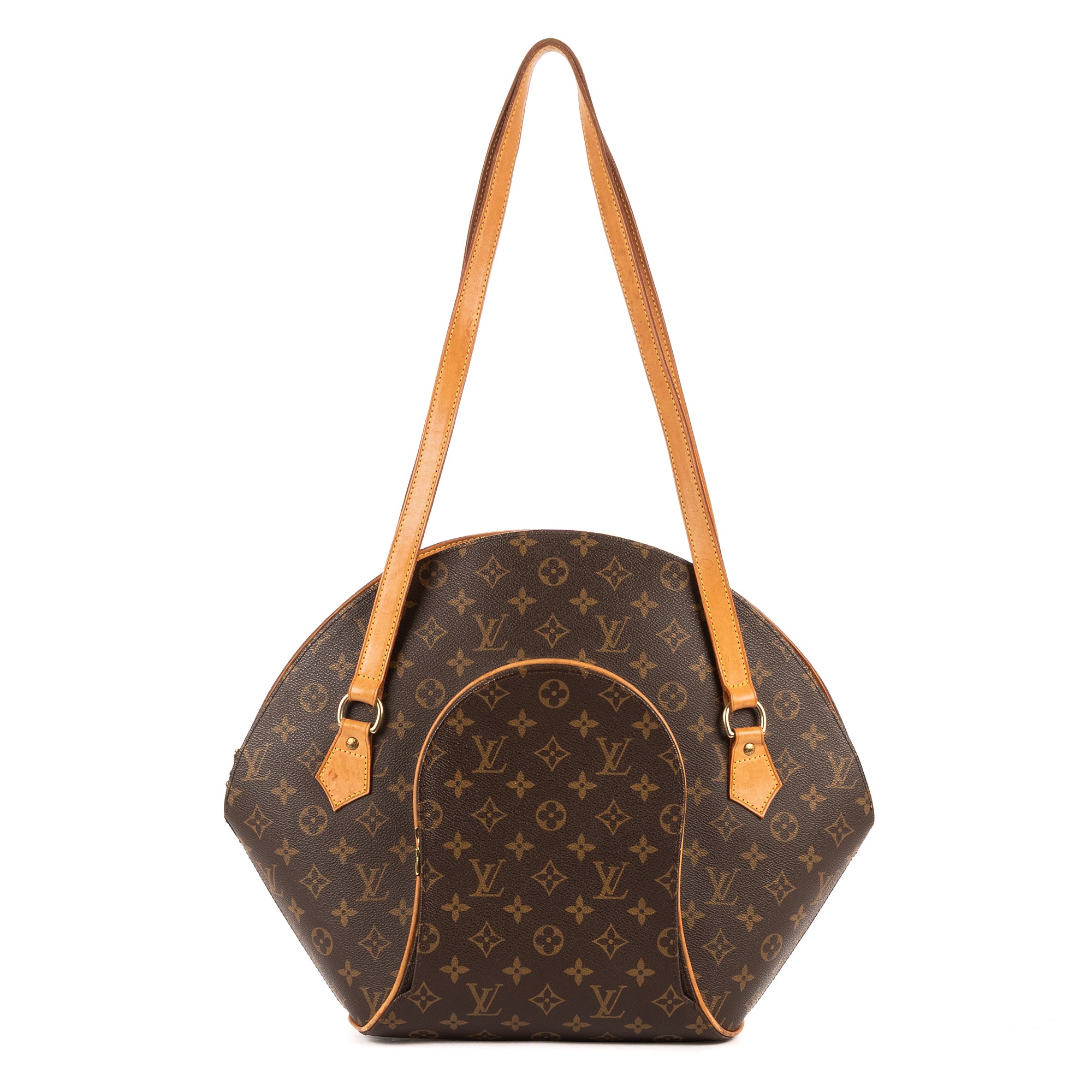 Bolso de Hombro Ellipse Shopping Lona Monogram Marrón