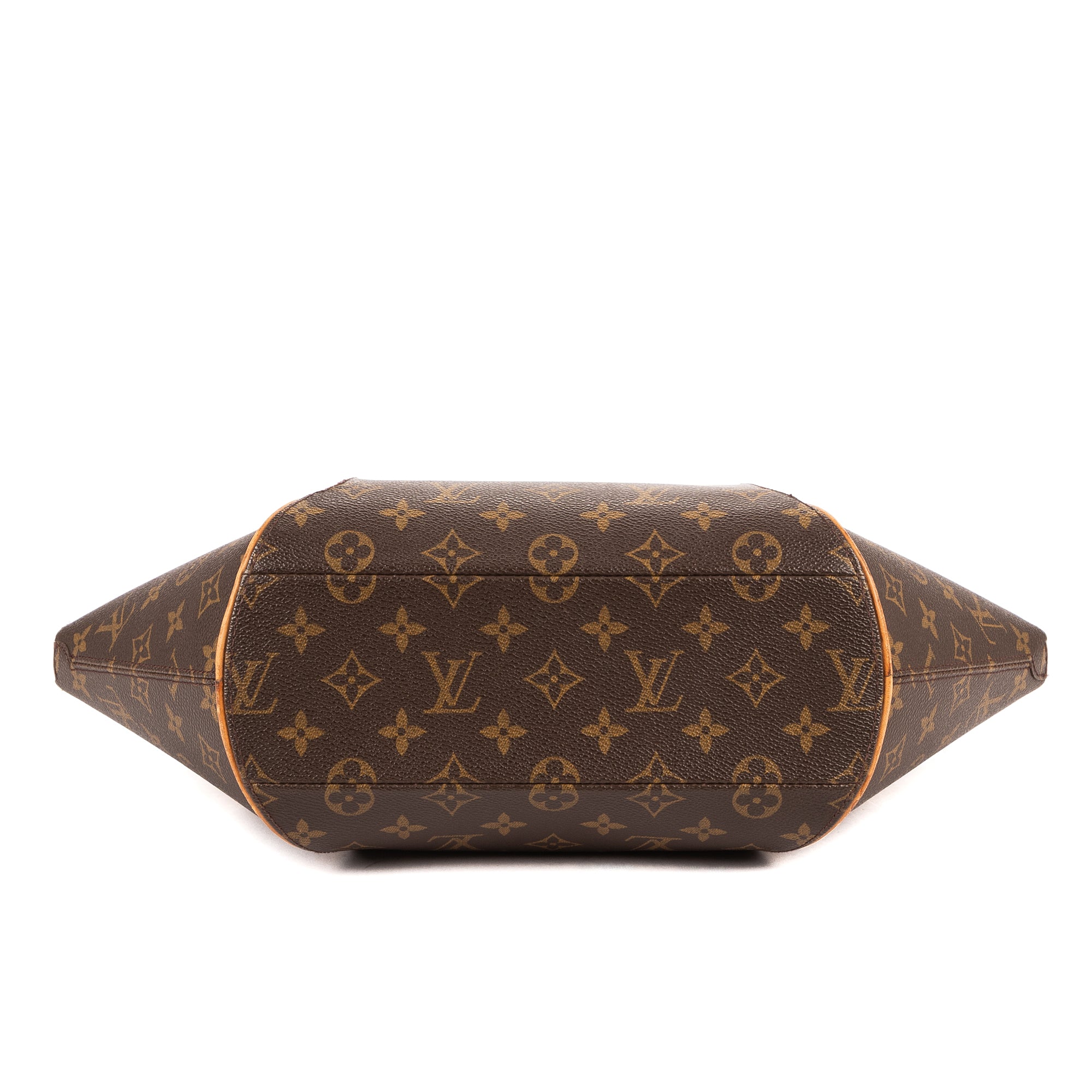 Bolso de Hombro Ellipse Shopping Lona Monogram Marrón