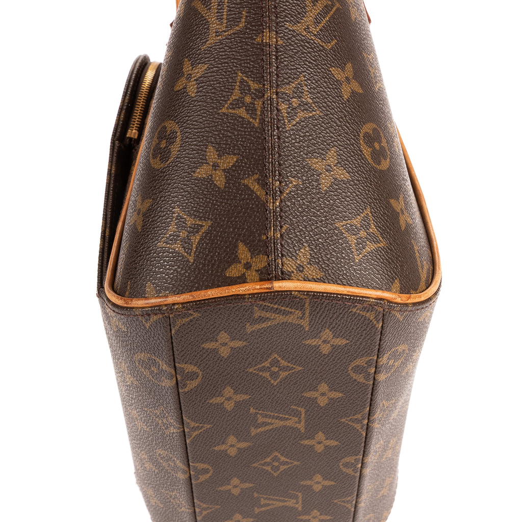 Bolso de Hombro Ellipse Shopping Lona Monogram Marrón