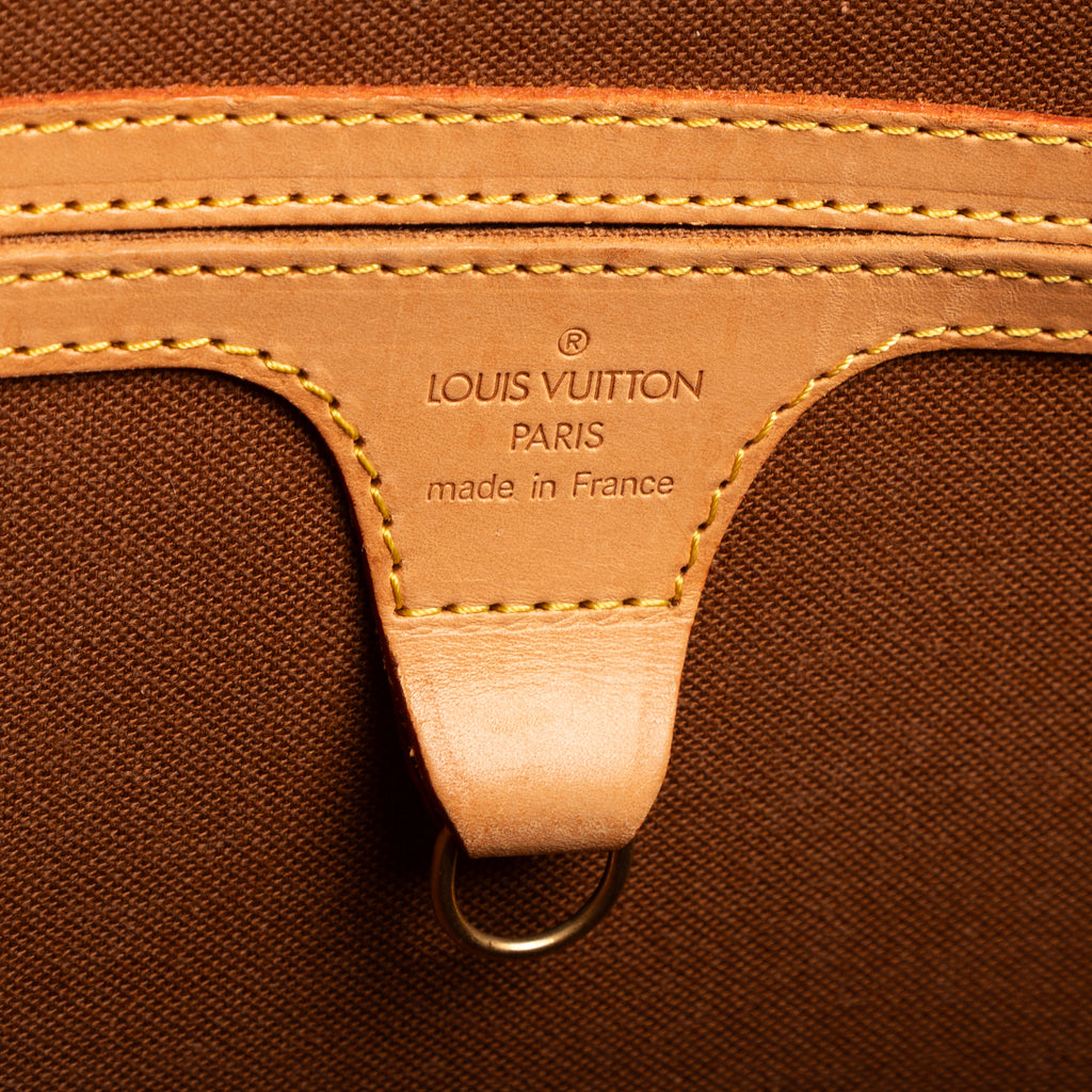 Bolso de Hombro Ellipse Shopping Lona Monogram Marrón