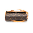 Bolso de hombro Florentine de lona Monogram marrón