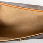 Bolso de hombro Florentine de lona Monogram marrón