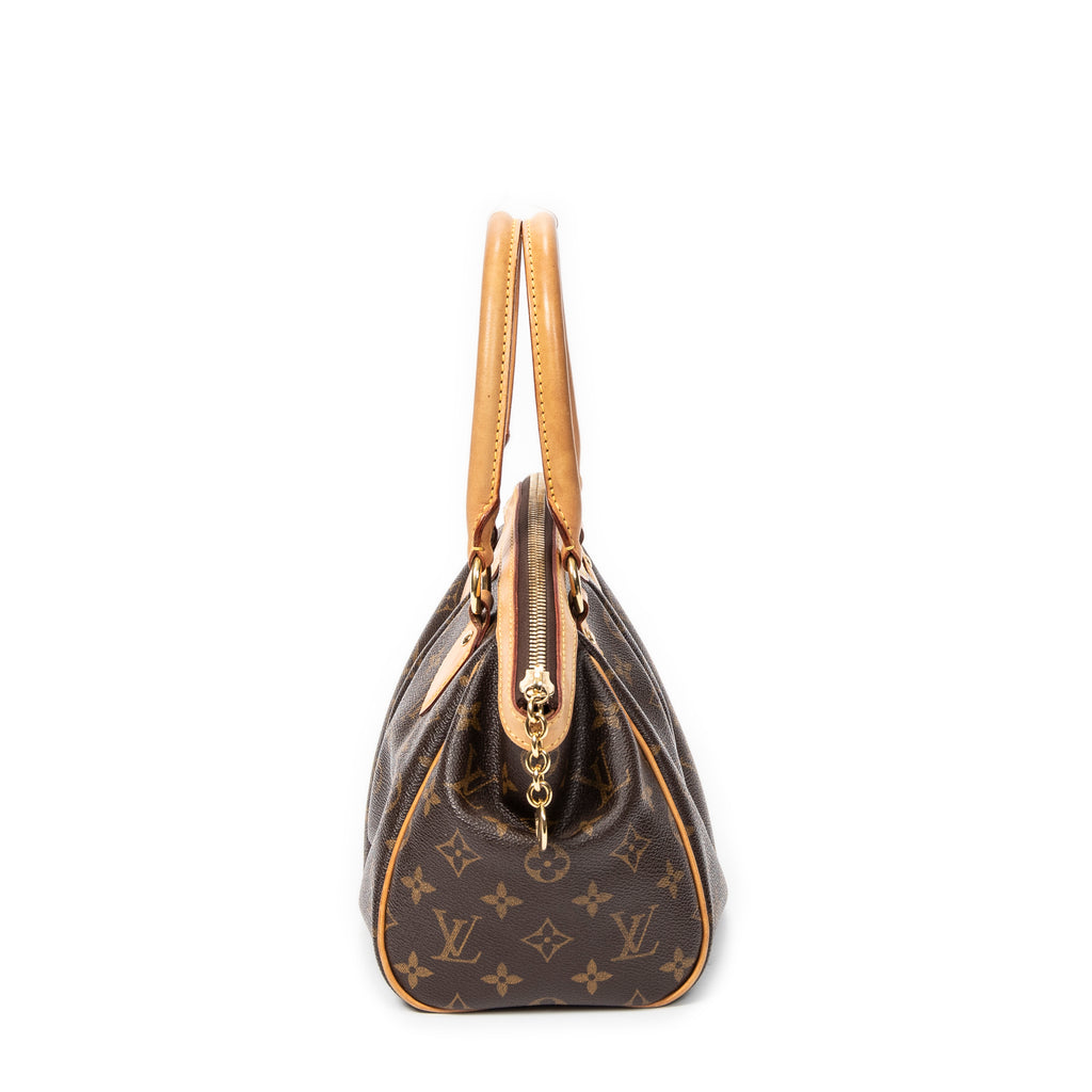 Handbag Tivoli PM Brown Monogram Canvas