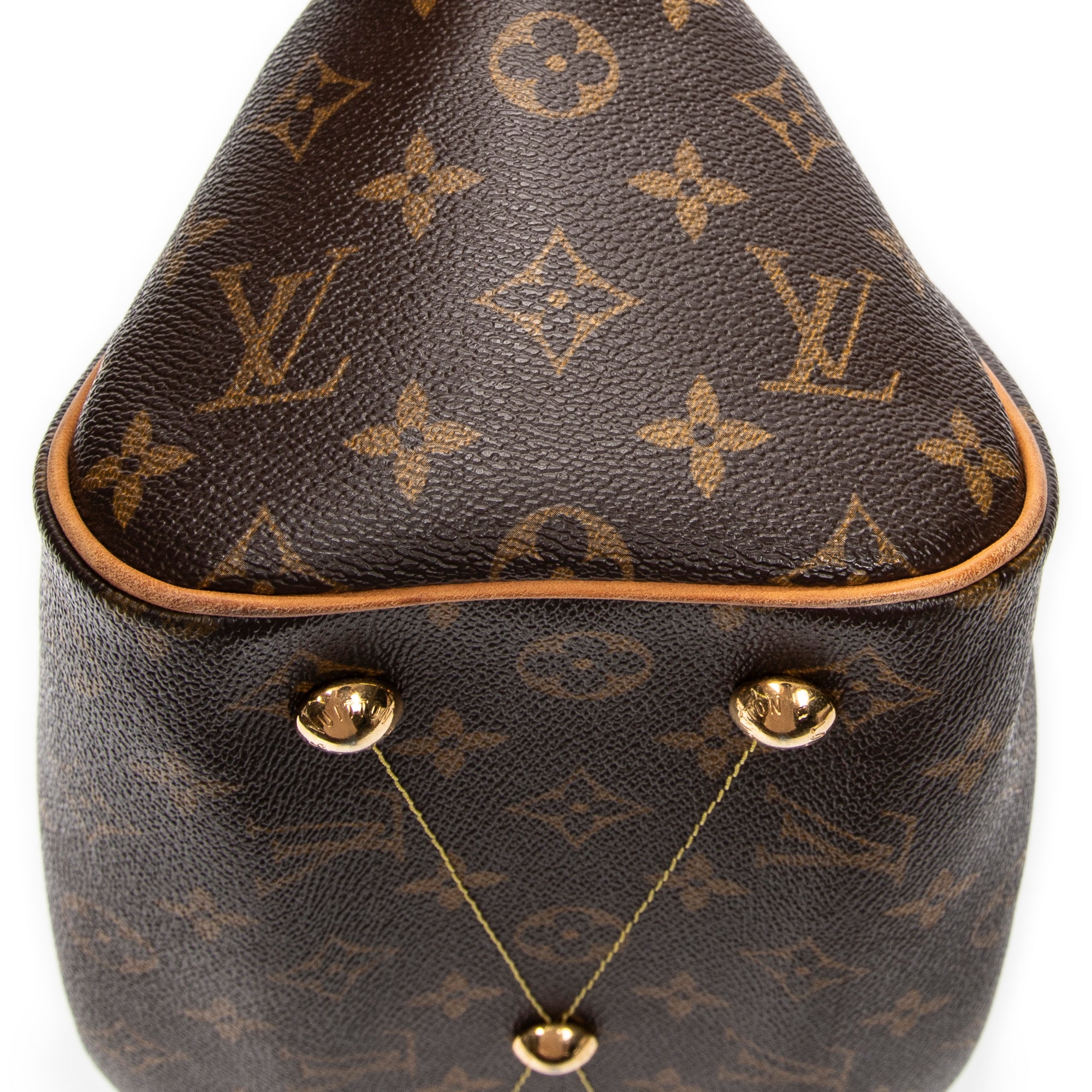 Handbag Tivoli PM Brown Monogram Canvas
