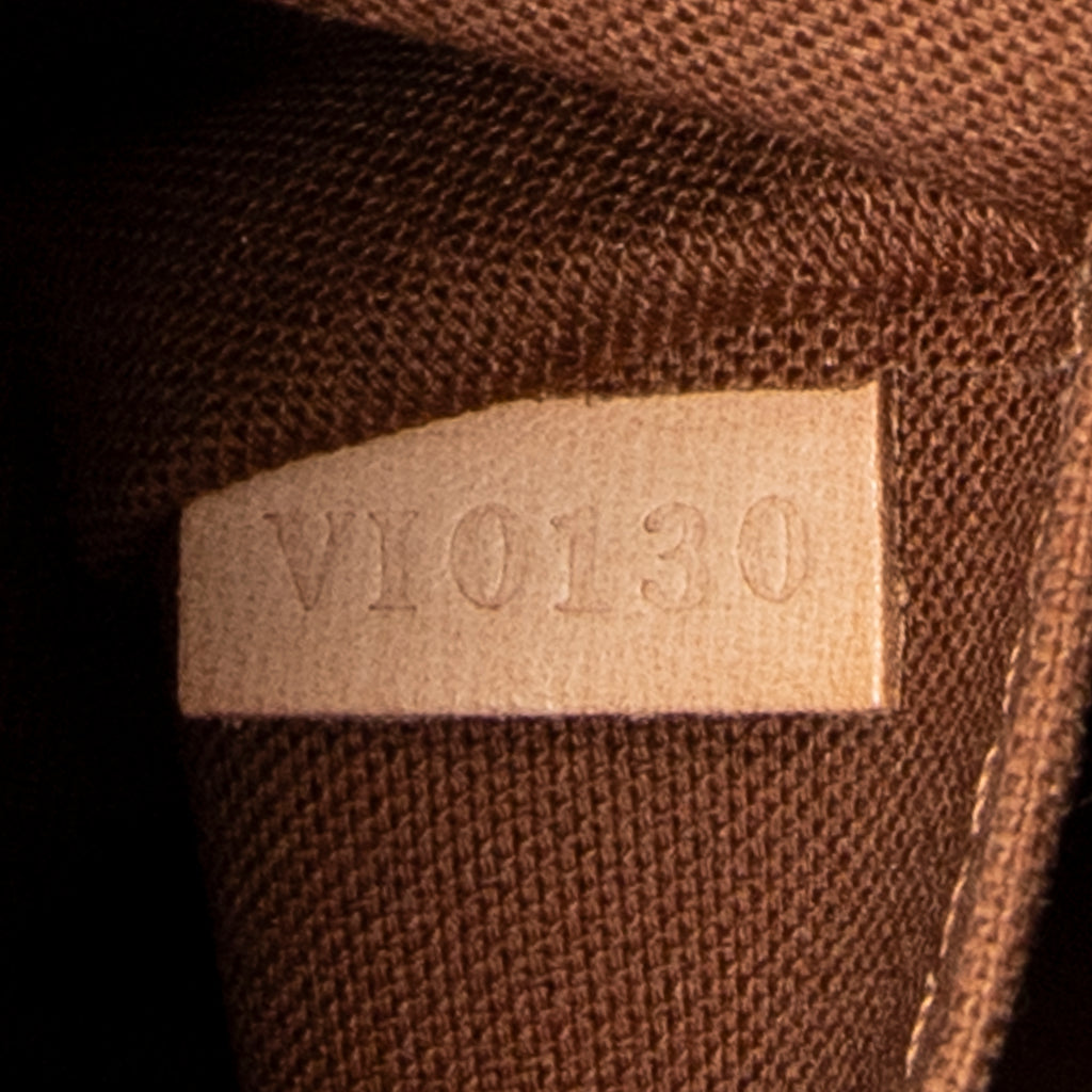 Handbag Tivoli PM Brown Monogram Canvas