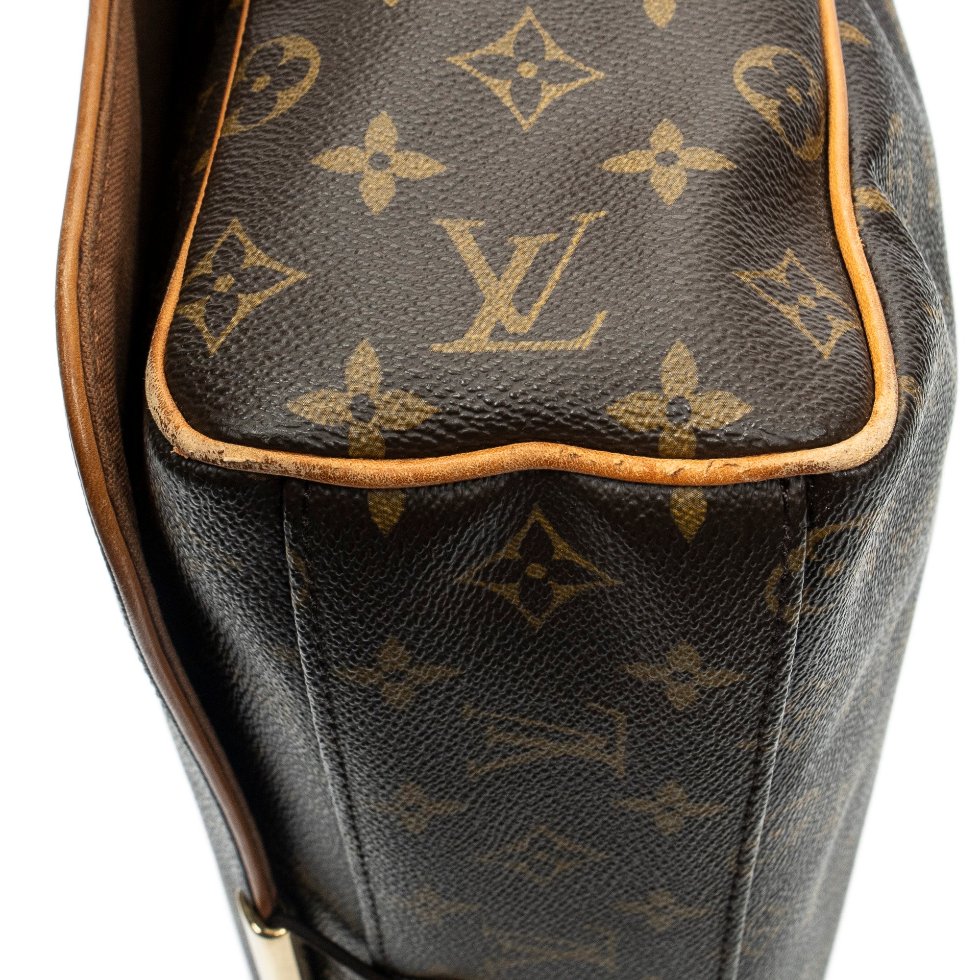 Shoulder Bag Bastille Brown Monogram Canvas