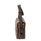 Shoulder Bag Naviglio Brown Damier Ebene