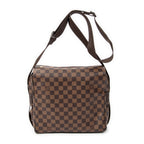 Shoulder Bag Naviglio Brown Damier Ebene