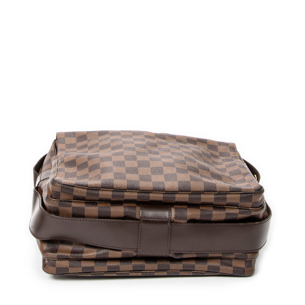 Shoulder Bag Naviglio Brown Damier Ebene