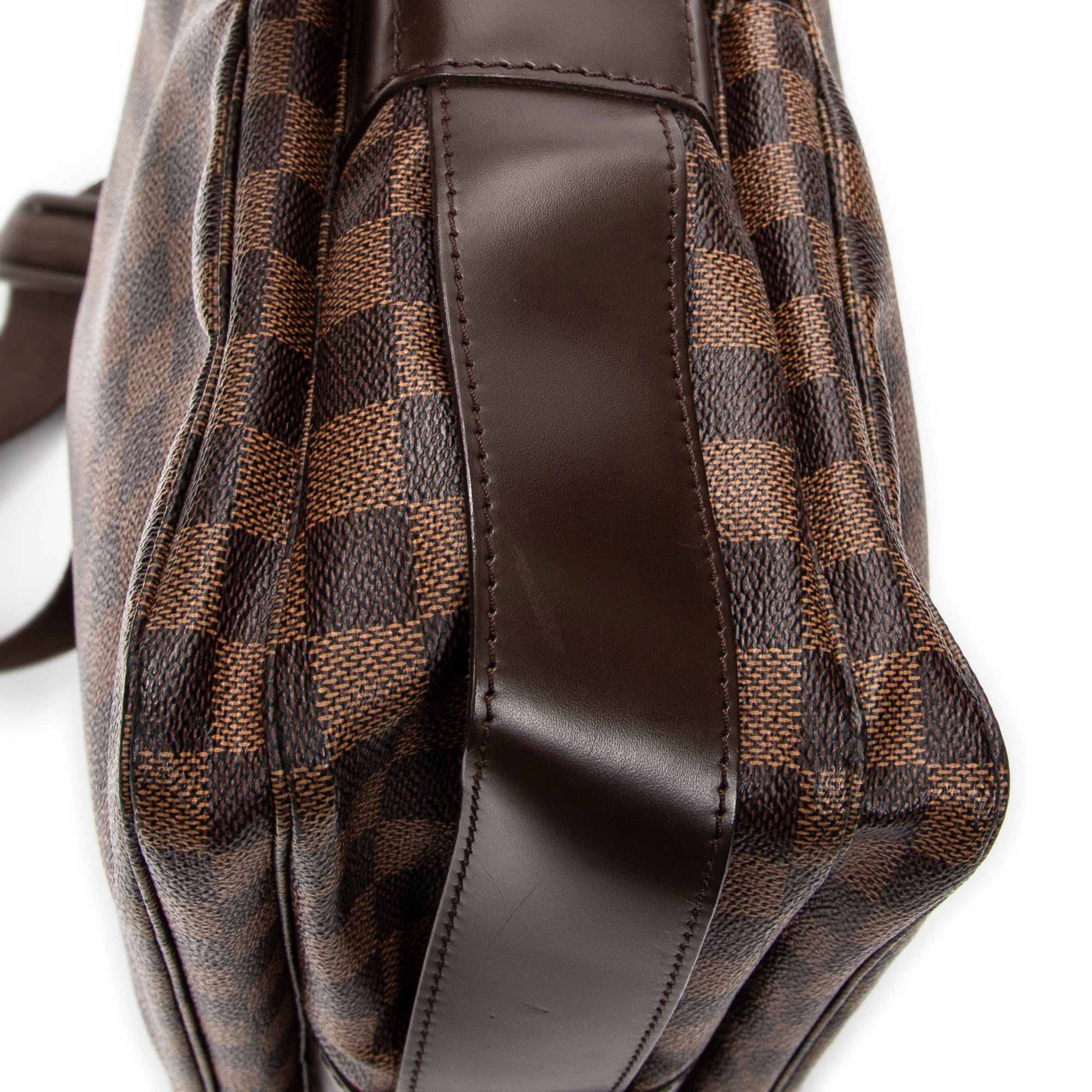 Shoulder Bag Naviglio Brown Damier Ebene