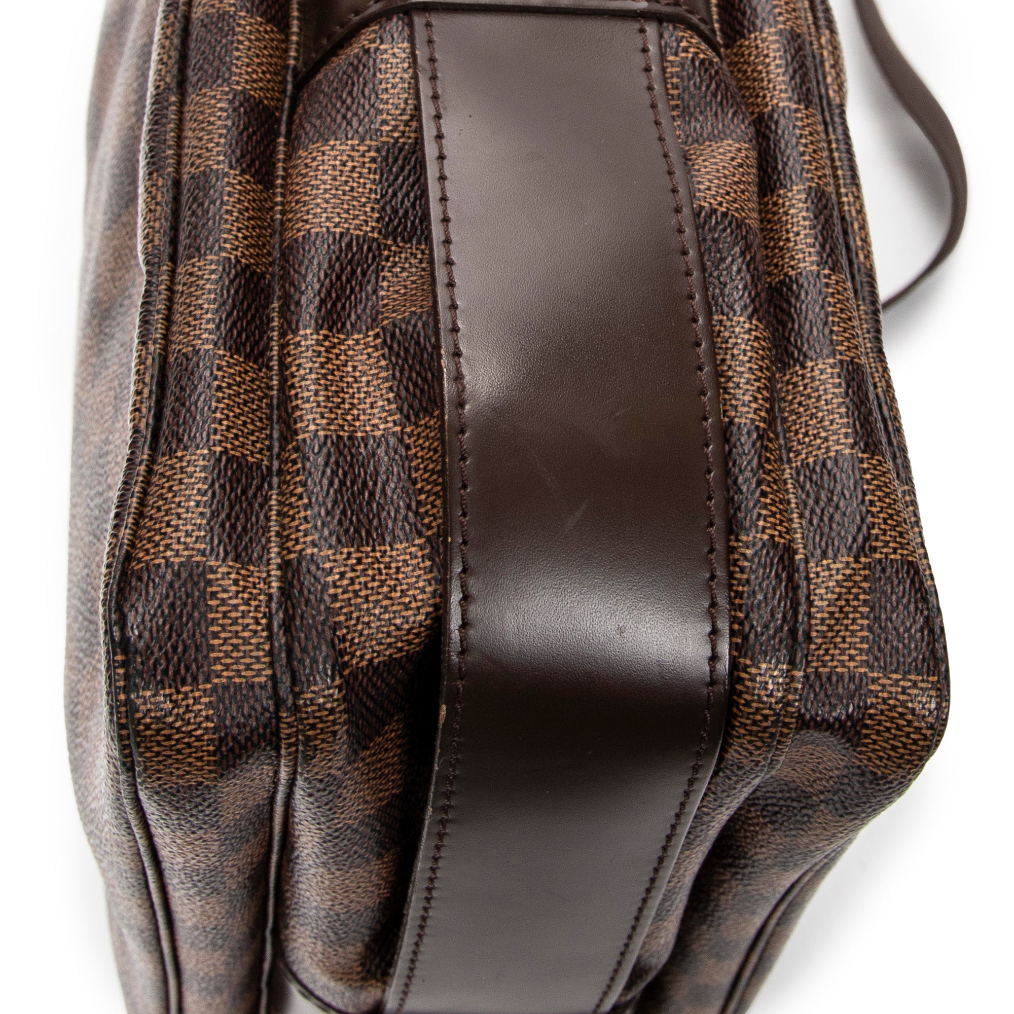 Shoulder Bag Naviglio Brown Damier Ebene