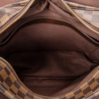 Shoulder Bag Naviglio Brown Damier Ebene