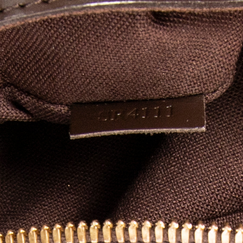 Shoulder Bag Naviglio Brown Damier Ebene