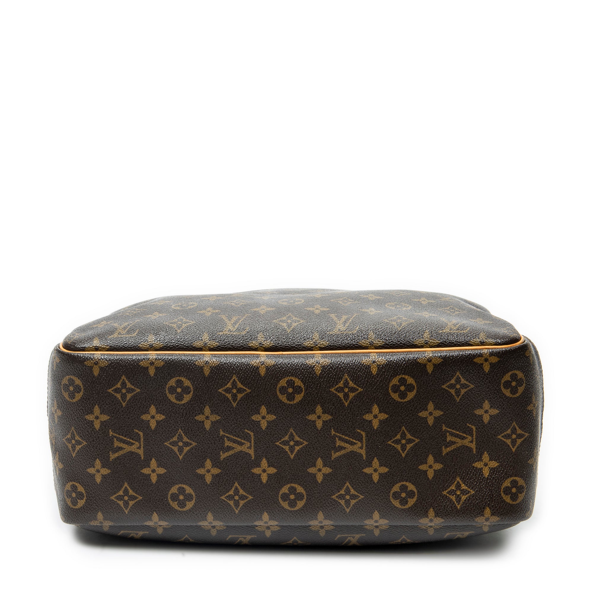 Handbag Deauville Brown Monogram Canvas