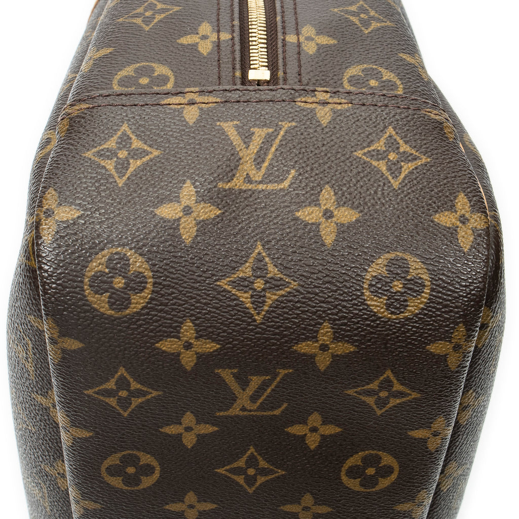 Handbag Deauville Brown Monogram Canvas