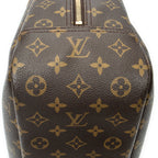 Handbag Deauville Brown Monogram Canvas