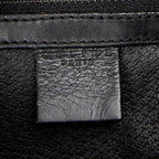 Shoulder Bag Vintage Shoulder Zip Hobo Brown Macadam Coated Canvas