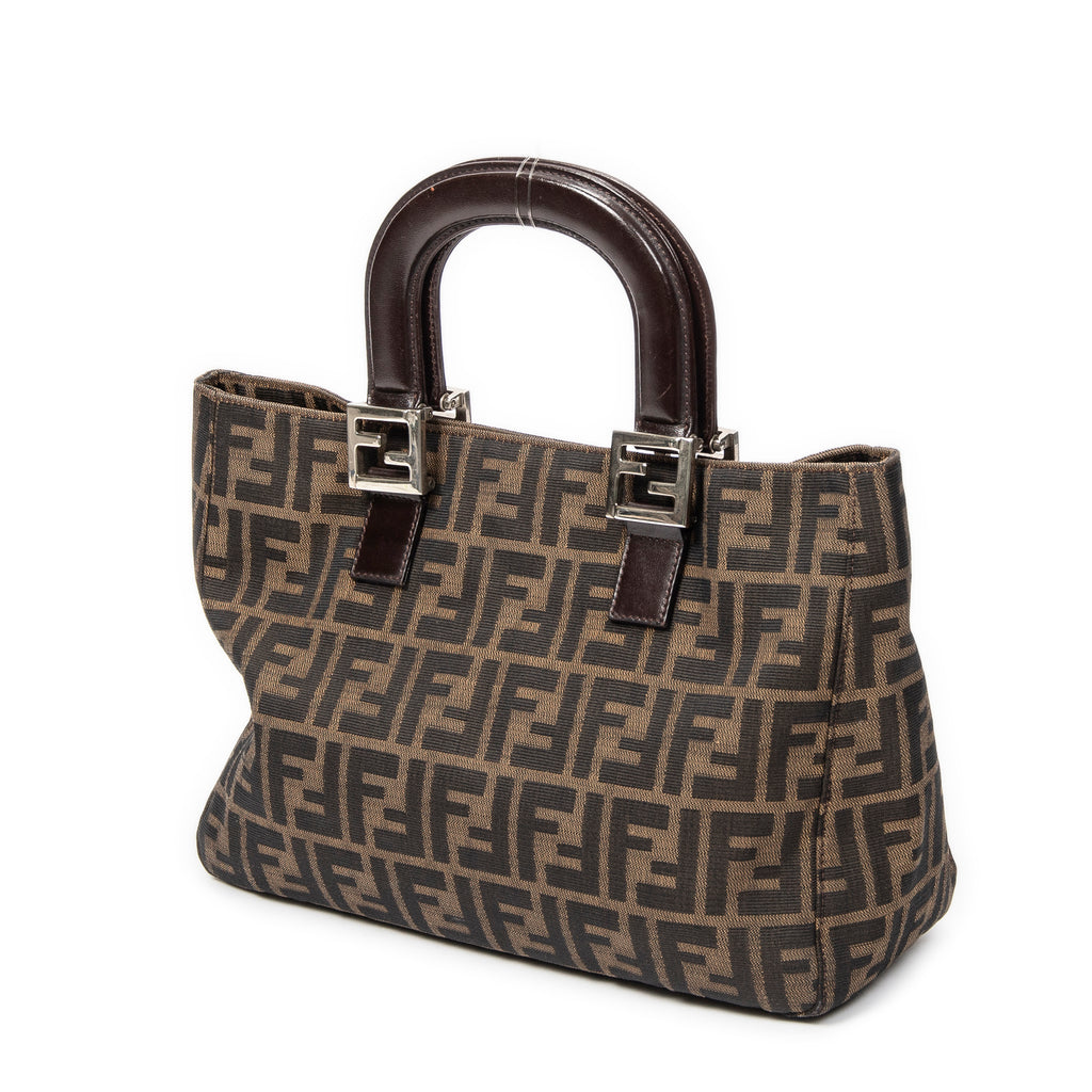 Fendi - Petit Sac Cabas Shopper - Marron