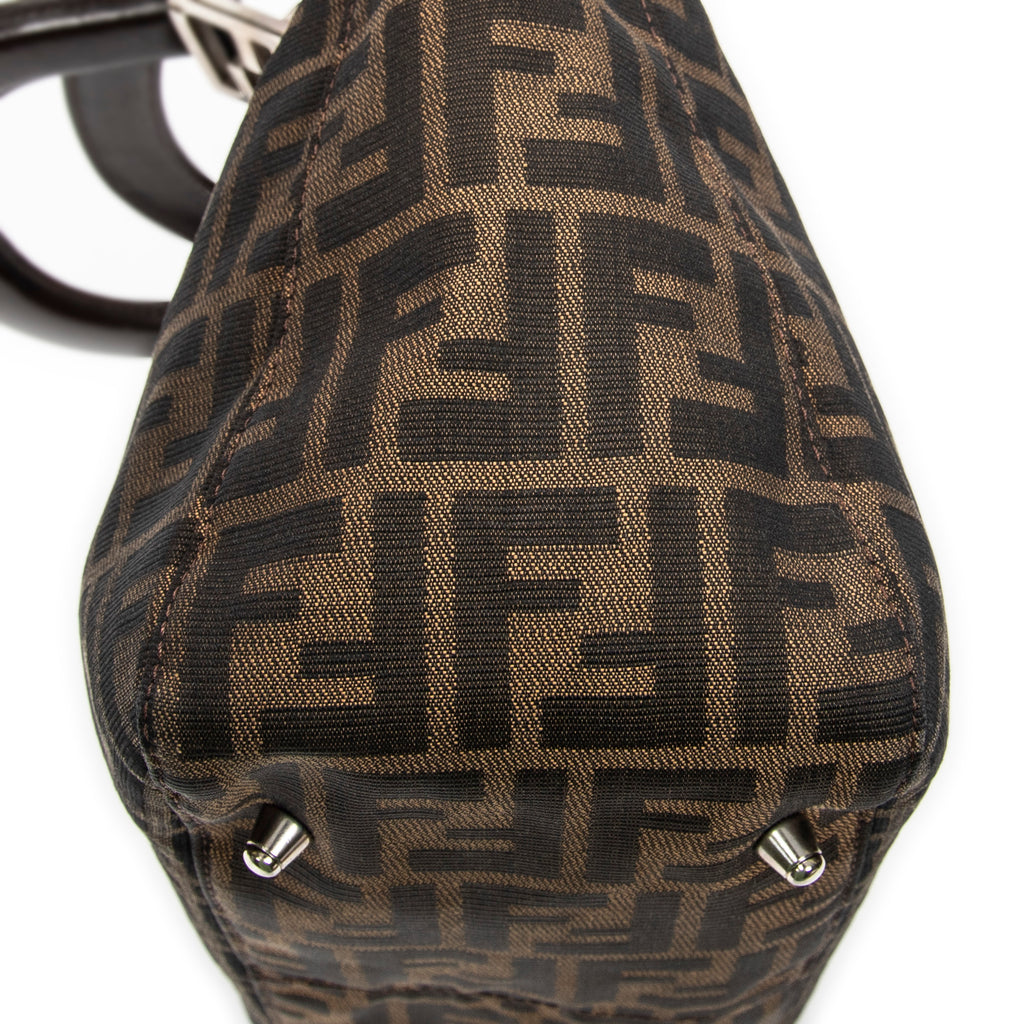 Fendi - Petit Sac Cabas Shopper - Marron