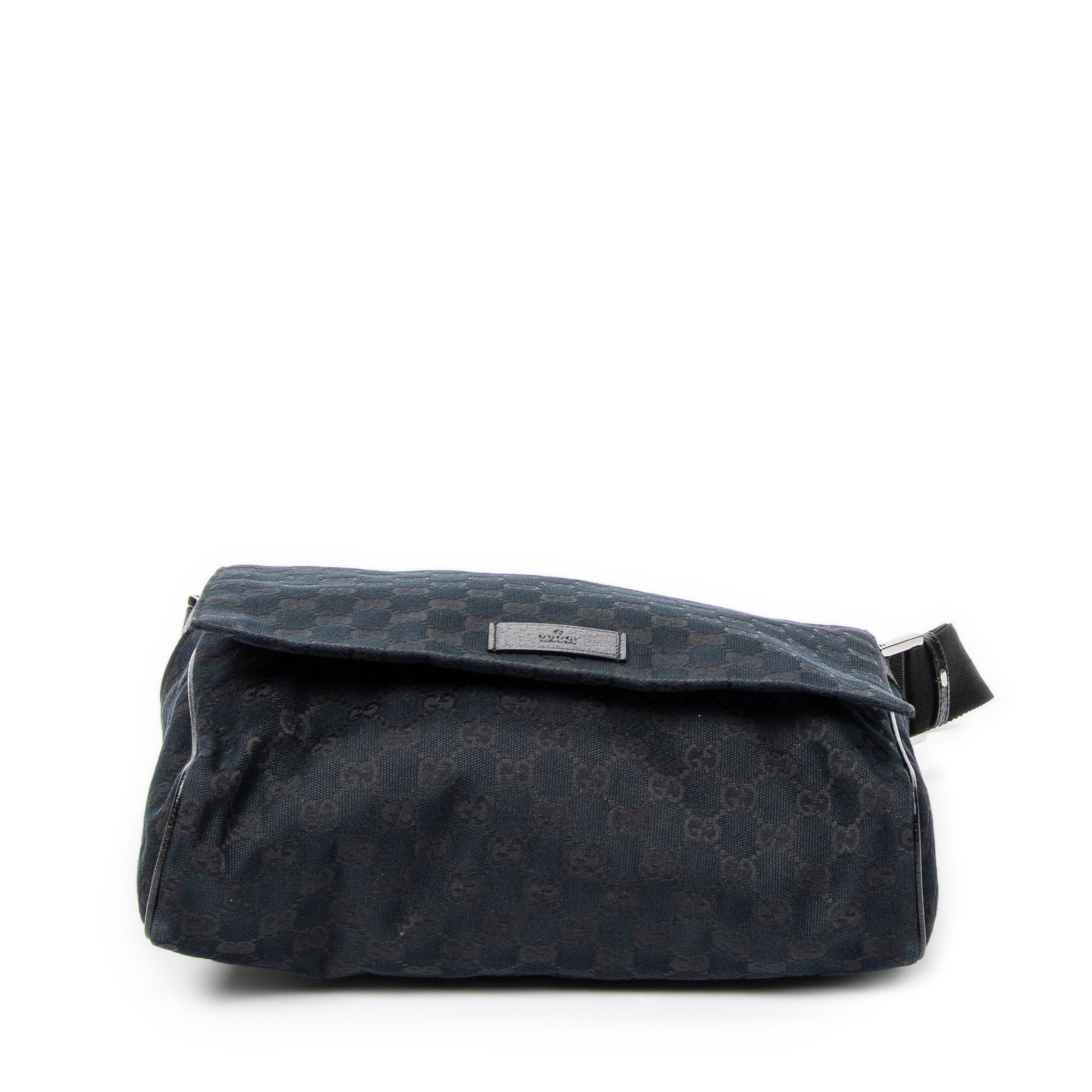 Gucci - Sac bandoulière avec rabat - Noir