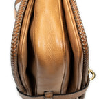 Shoulder Bag Medium Marrakech Flap Messenger Tan Monogrammed Canvas