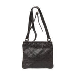 Shoulder Bag Small Flat Messenger Dark Brown Guccissima Leather