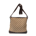 Shoulder Bag Medium Messenger Brown Monogrammed Canvas