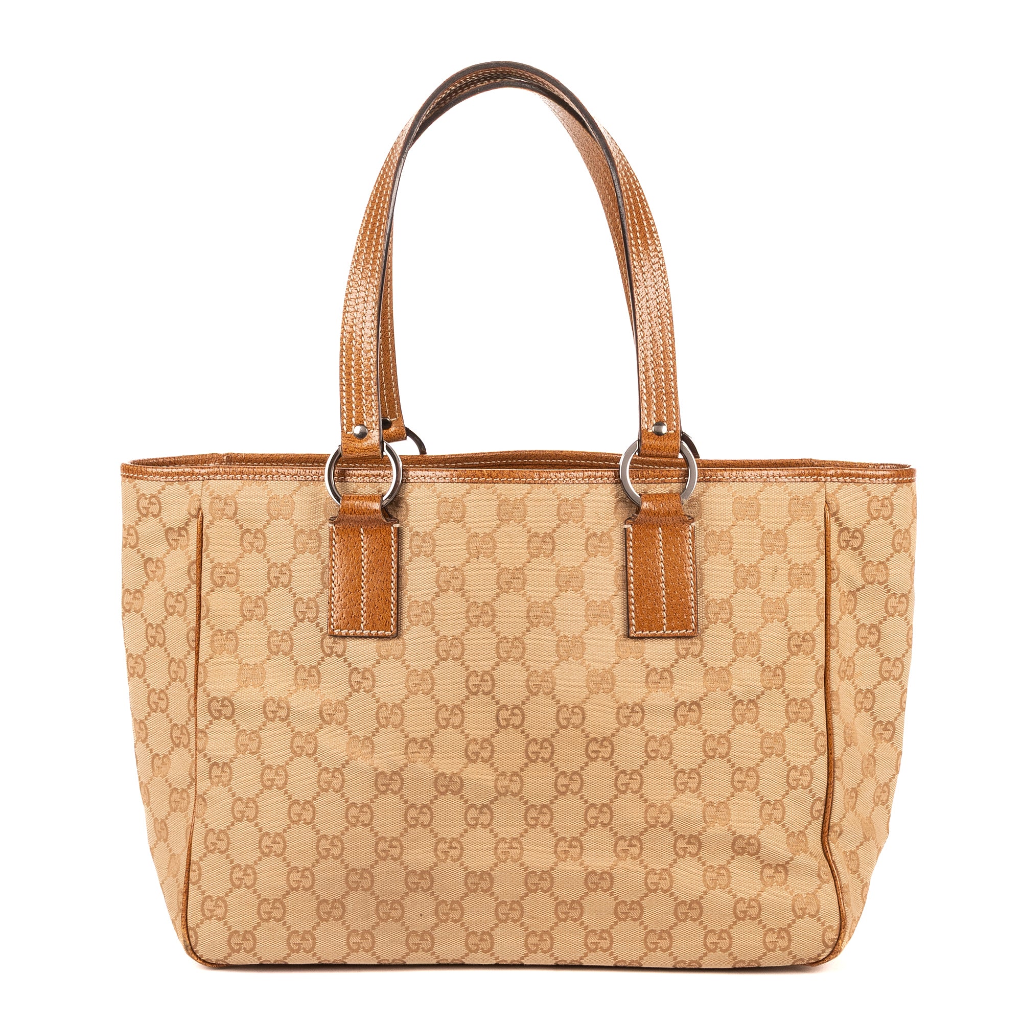 Gucci - Cabas épaule - Camel/Beige