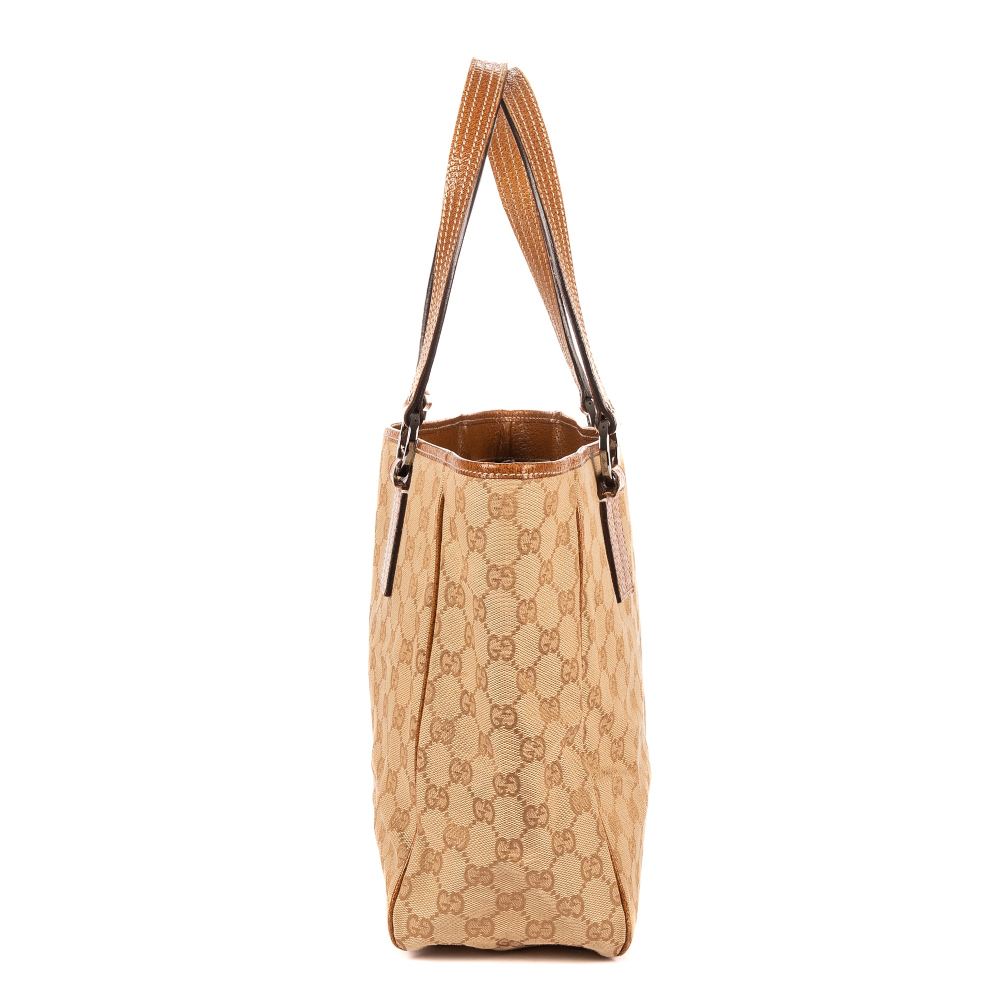 Gucci - Cabas épaule - Camel/Beige