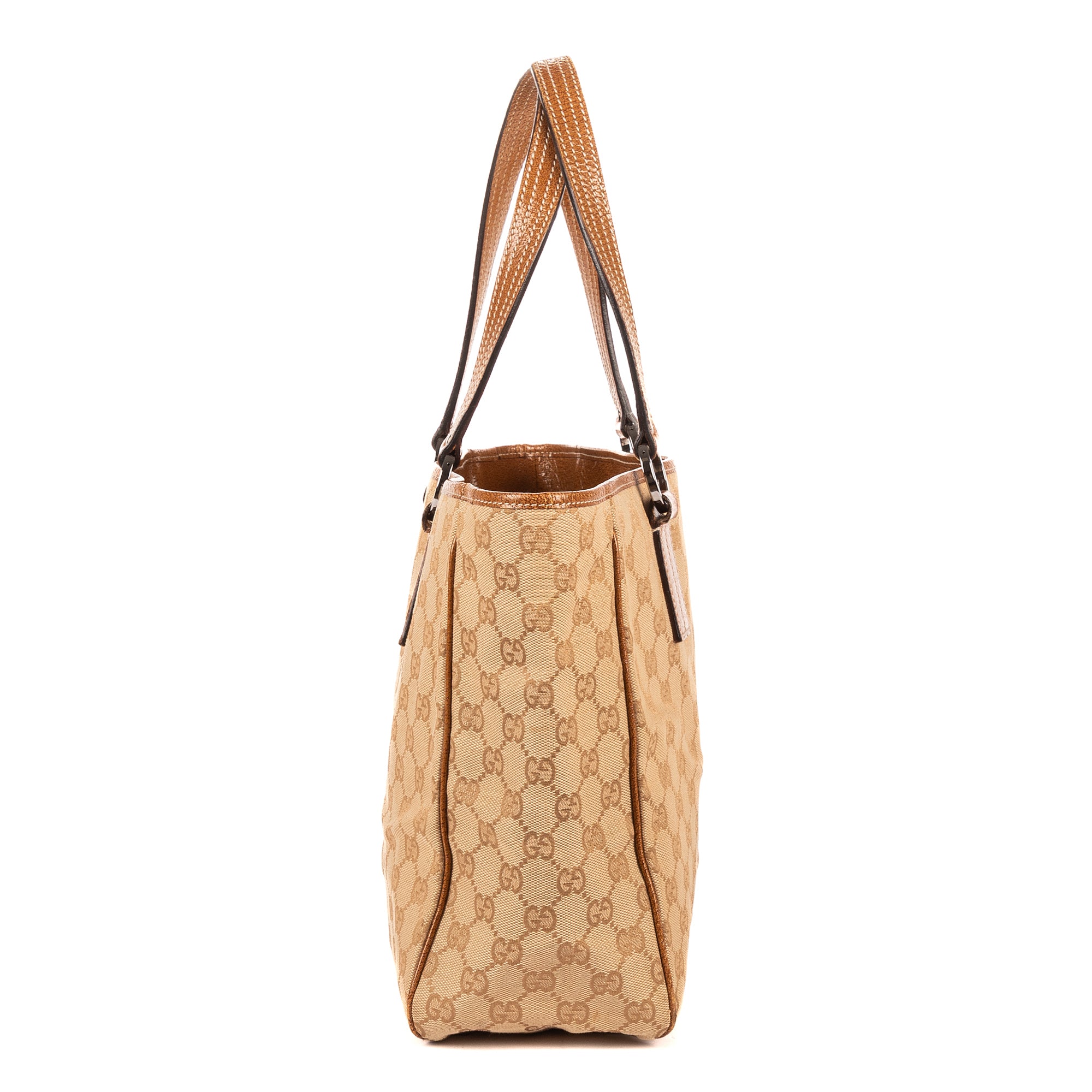 Gucci - Cabas épaule - Camel/Beige