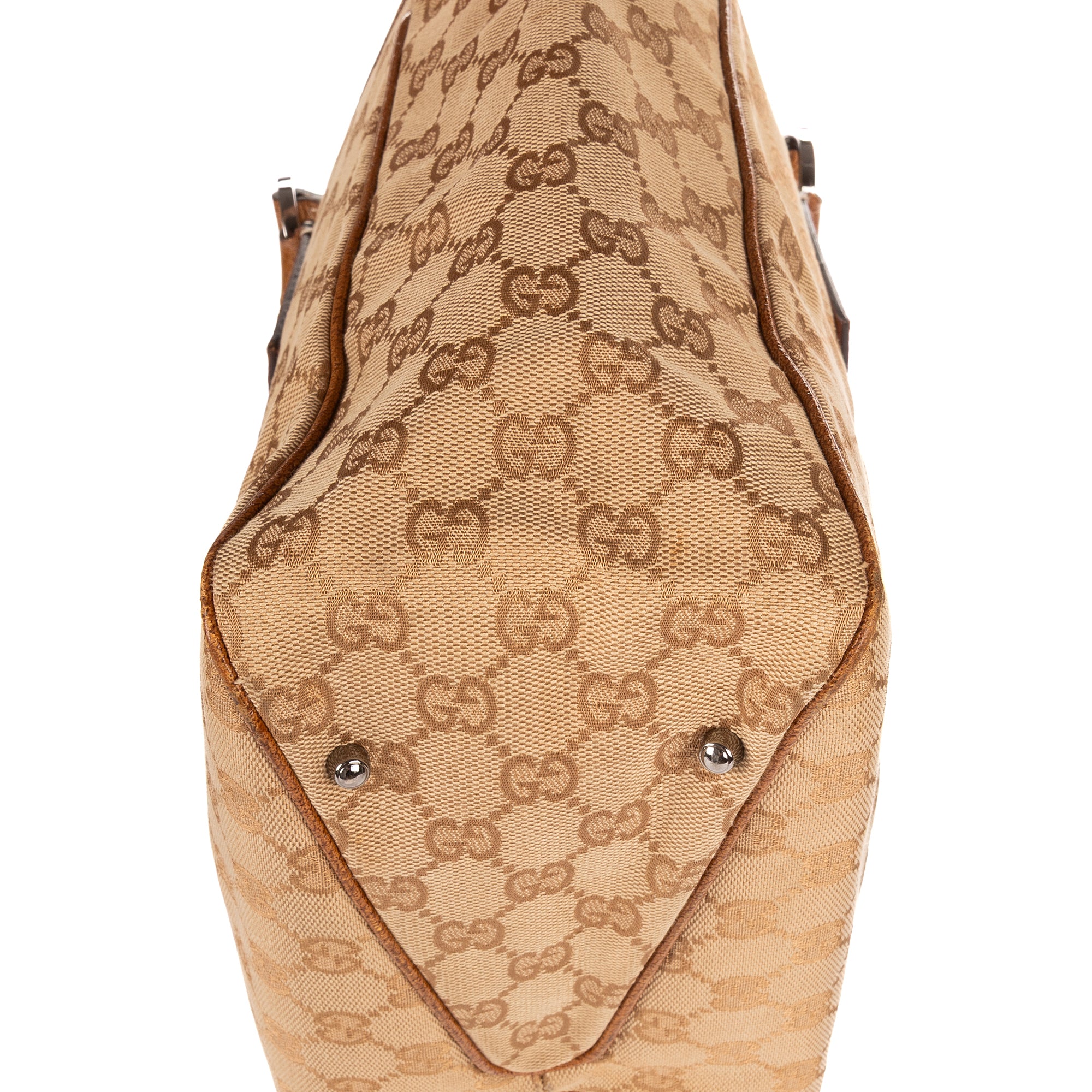 Gucci - Cabas épaule - Camel/Beige