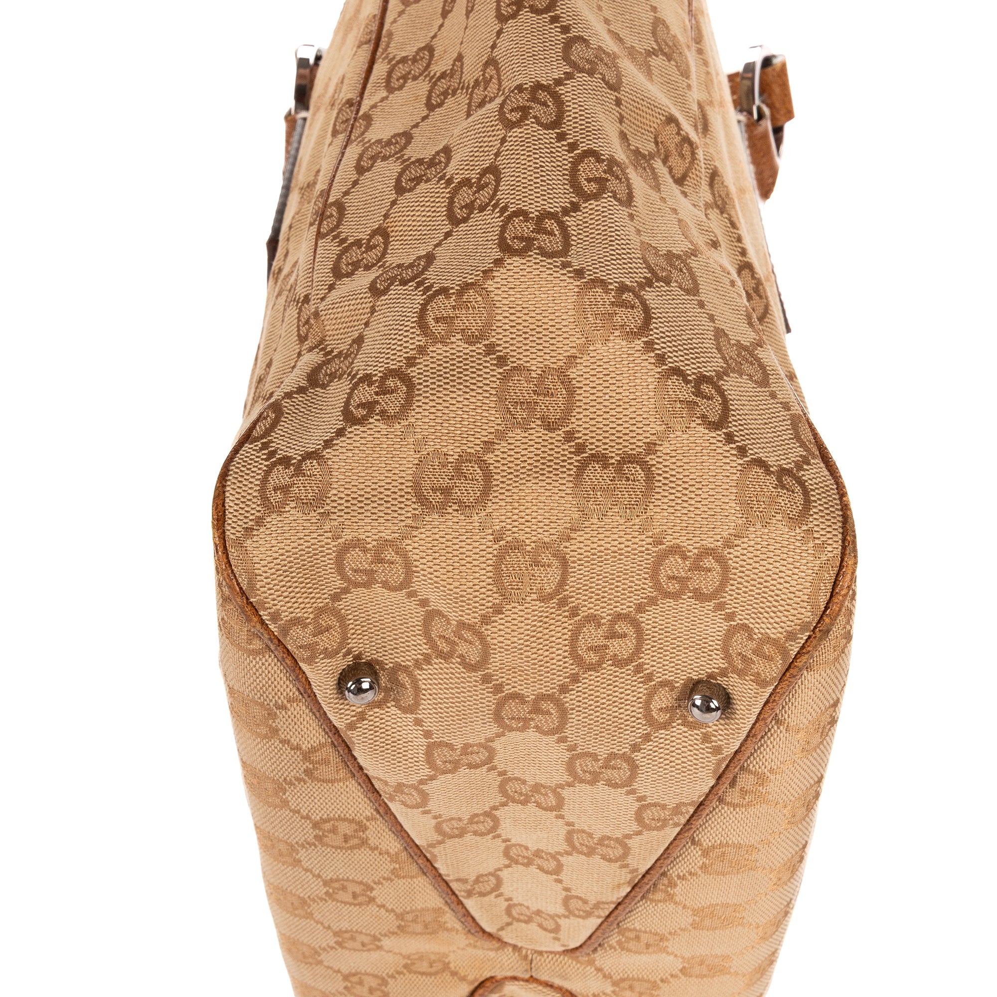 Gucci - Cabas épaule - Camel/Beige