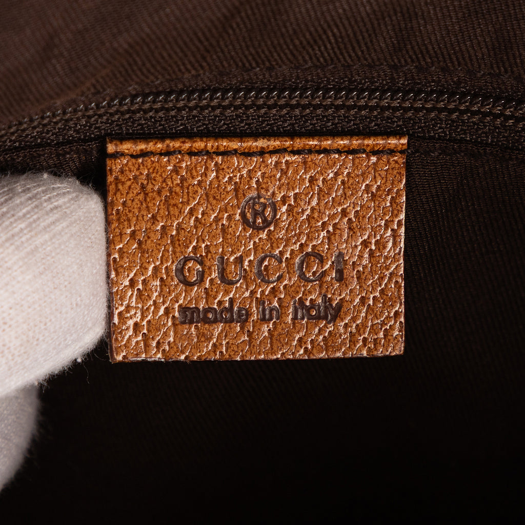 Gucci - Cabas épaule - Camel/Beige
